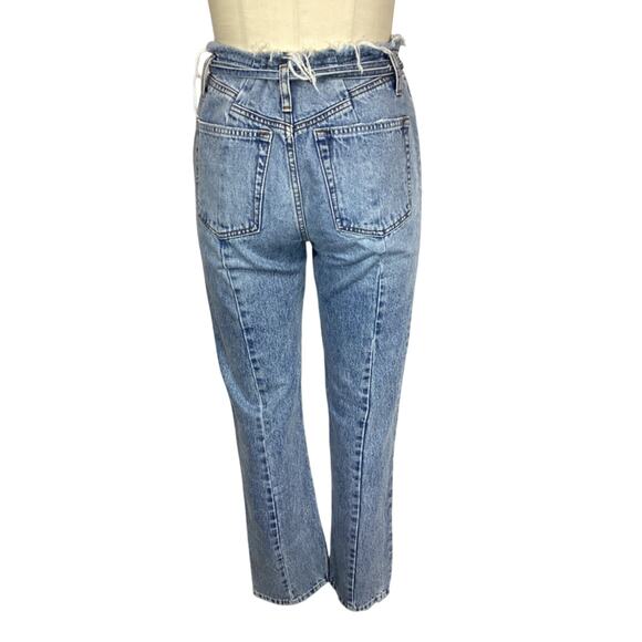 Grlfrnd Frayed Bisbee Adriana Size 27 Denim Jeans - Picture 3 of 4